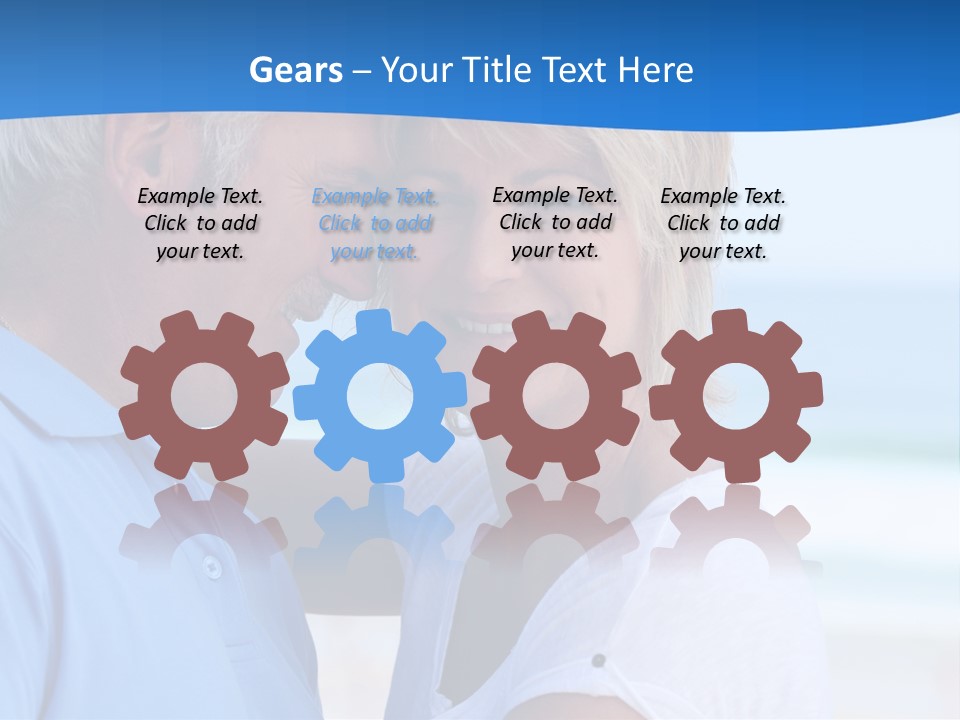 Holiday Retire Tropical PowerPoint Template