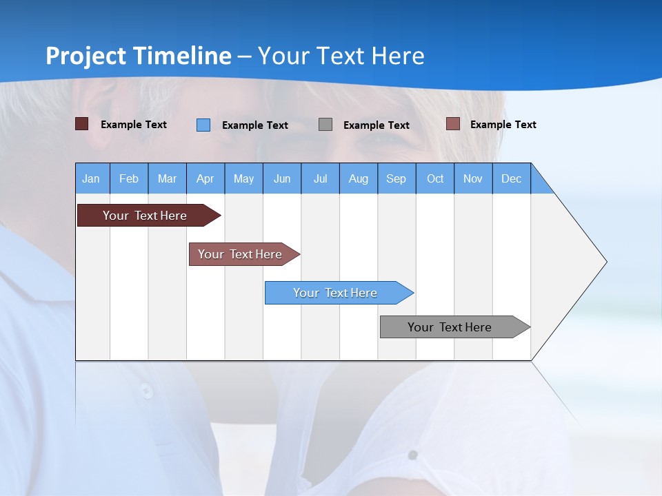 Holiday Retire Tropical PowerPoint Template