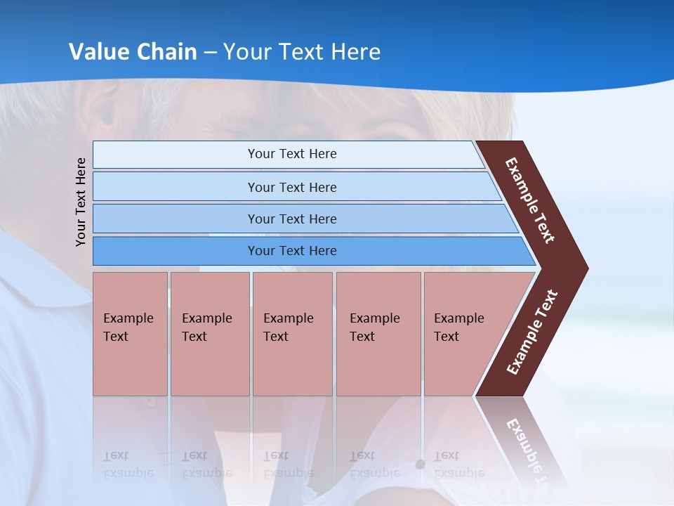 Holiday Retire Tropical PowerPoint Template