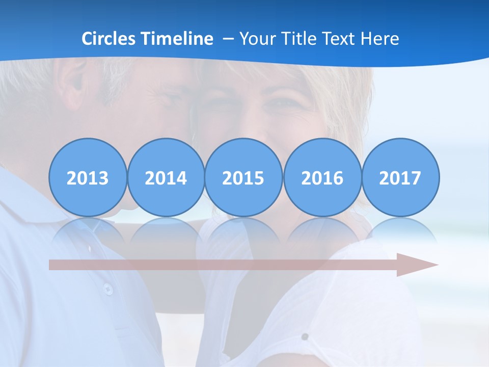 Holiday Retire Tropical PowerPoint Template