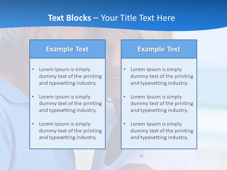 Holiday Retire Tropical PowerPoint Template