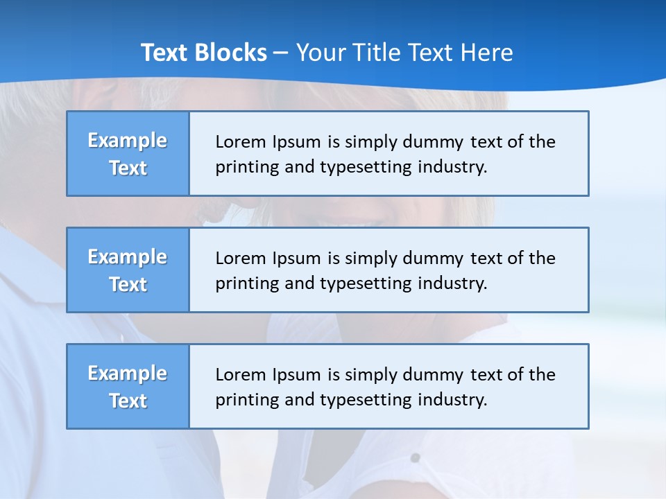 Holiday Retire Tropical PowerPoint Template