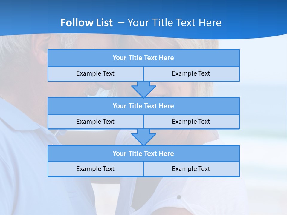 Holiday Retire Tropical PowerPoint Template