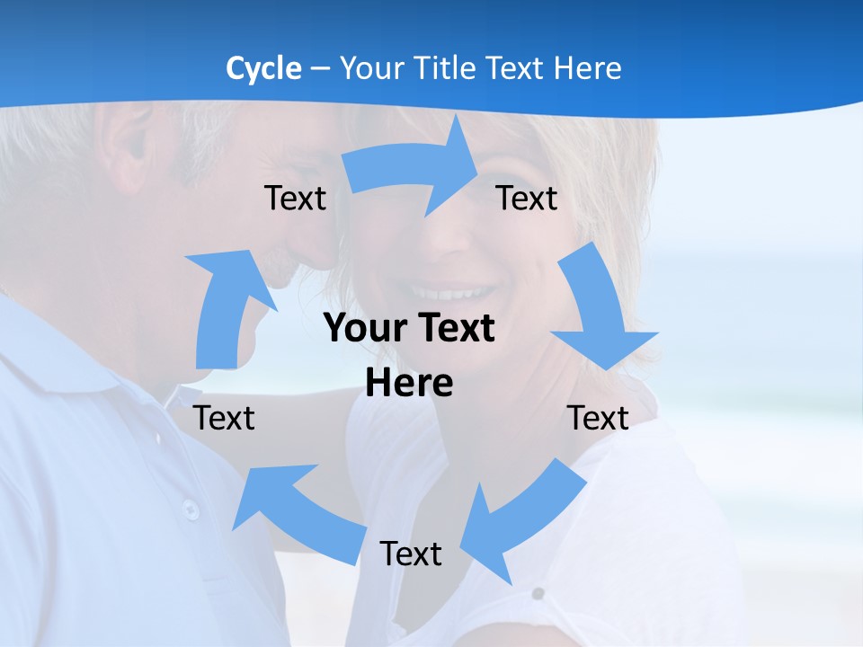 Holiday Retire Tropical PowerPoint Template