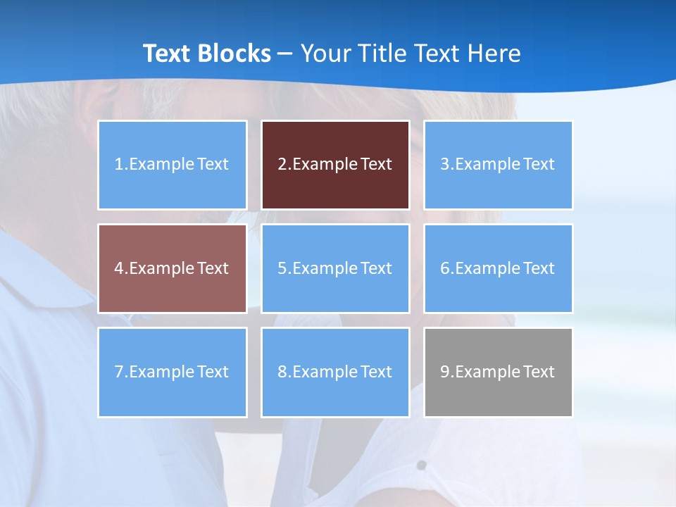 Holiday Retire Tropical PowerPoint Template