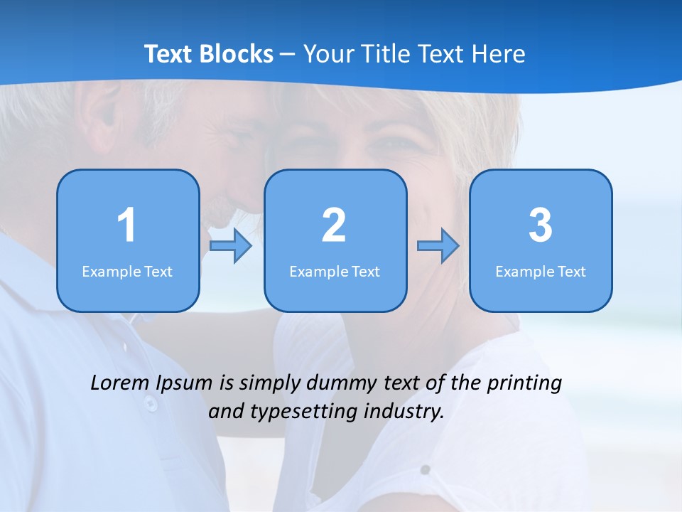 Holiday Retire Tropical PowerPoint Template