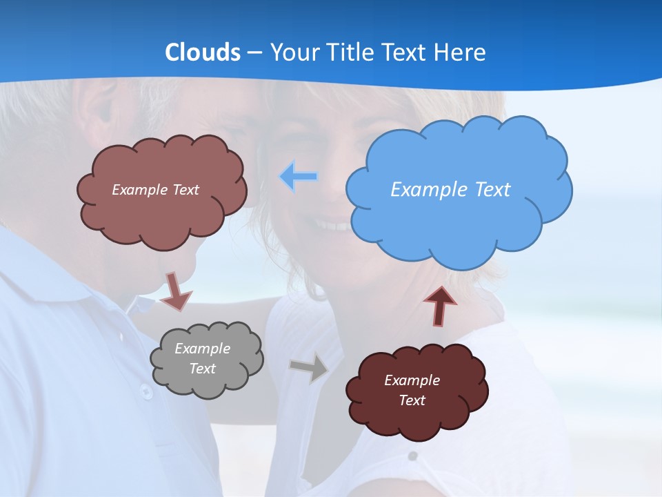 Holiday Retire Tropical PowerPoint Template
