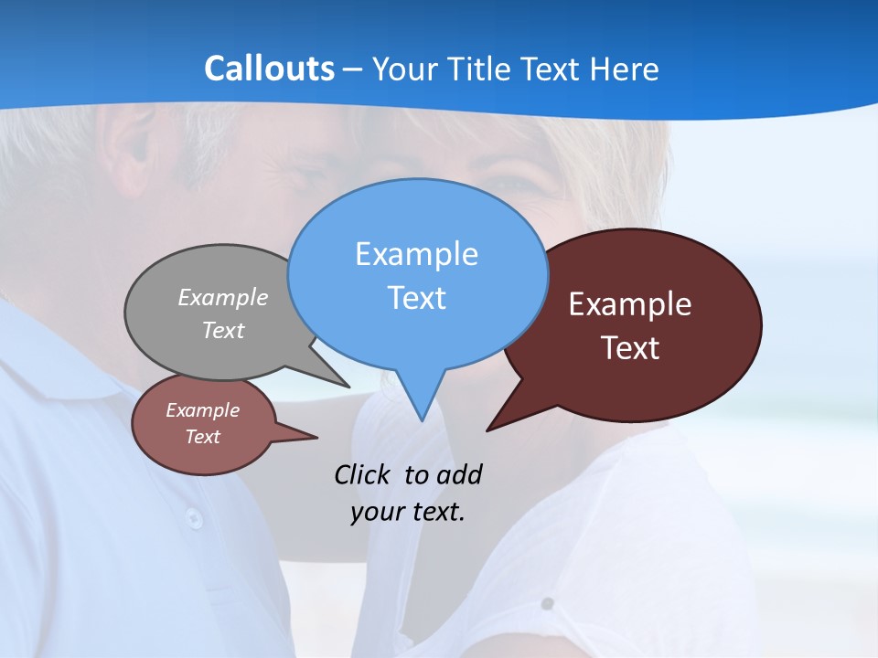 Holiday Retire Tropical PowerPoint Template