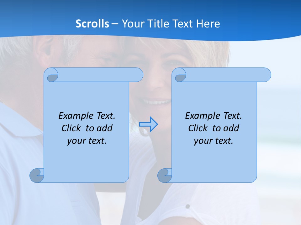 Holiday Retire Tropical PowerPoint Template