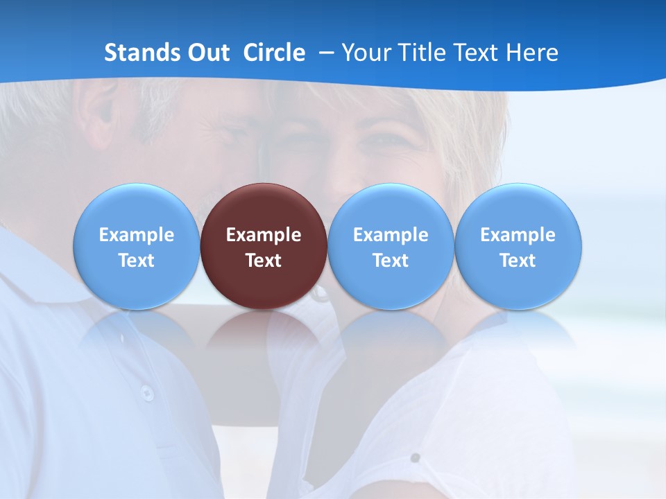 Holiday Retire Tropical PowerPoint Template