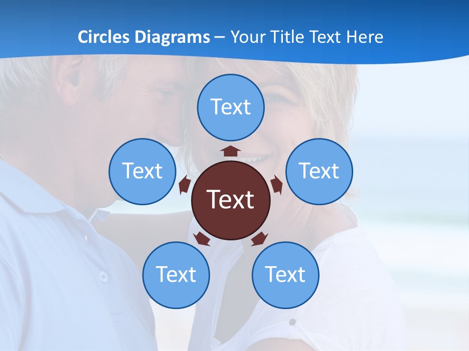 Holiday Retire Tropical PowerPoint Template