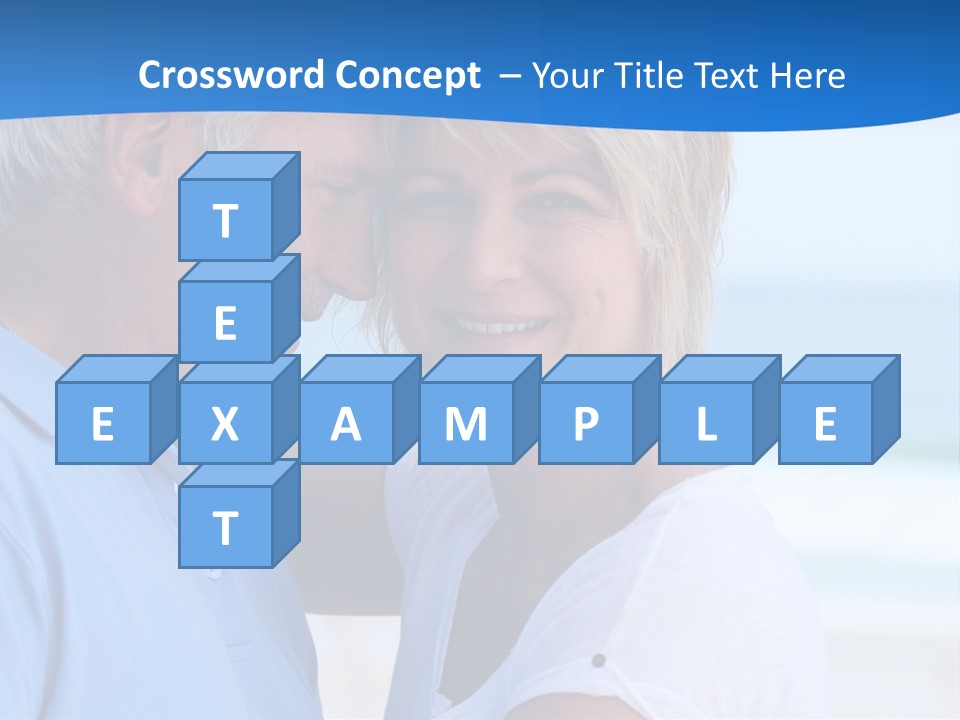 Holiday Retire Tropical PowerPoint Template