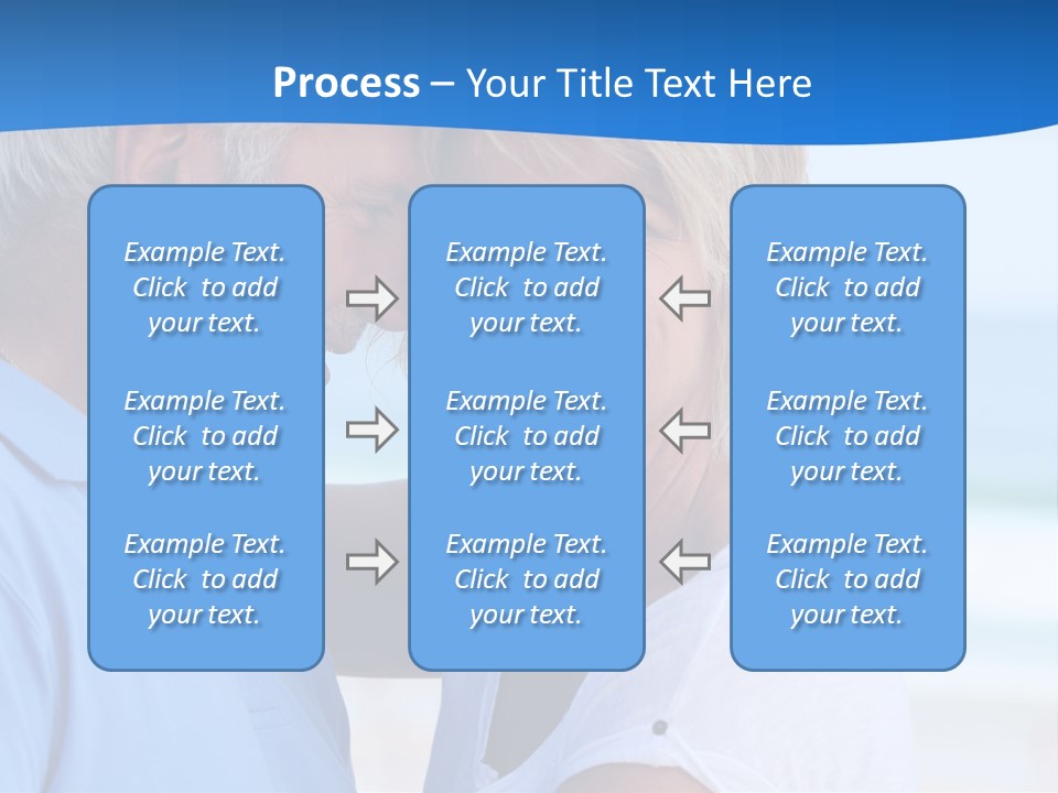 Holiday Retire Tropical PowerPoint Template