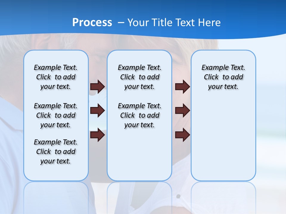 Holiday Retire Tropical PowerPoint Template