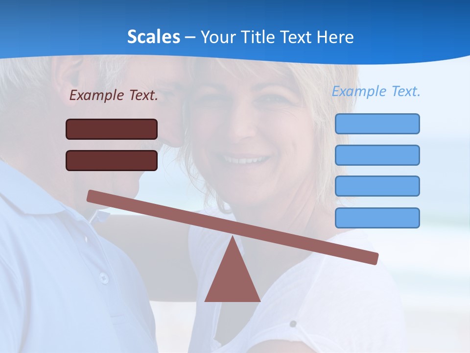 Holiday Retire Tropical PowerPoint Template