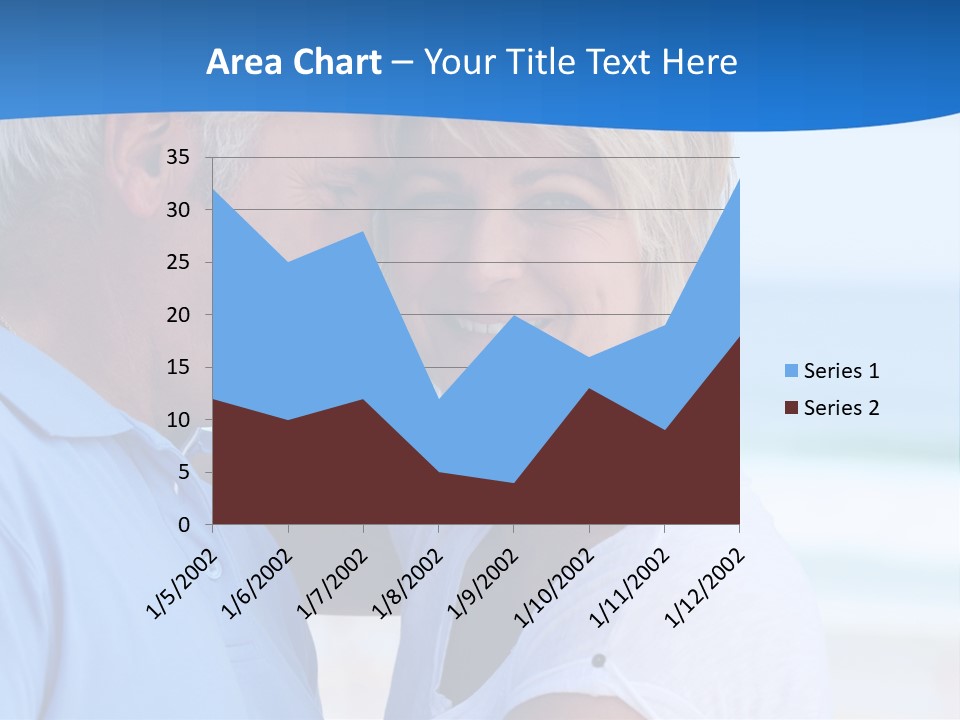 Holiday Retire Tropical PowerPoint Template