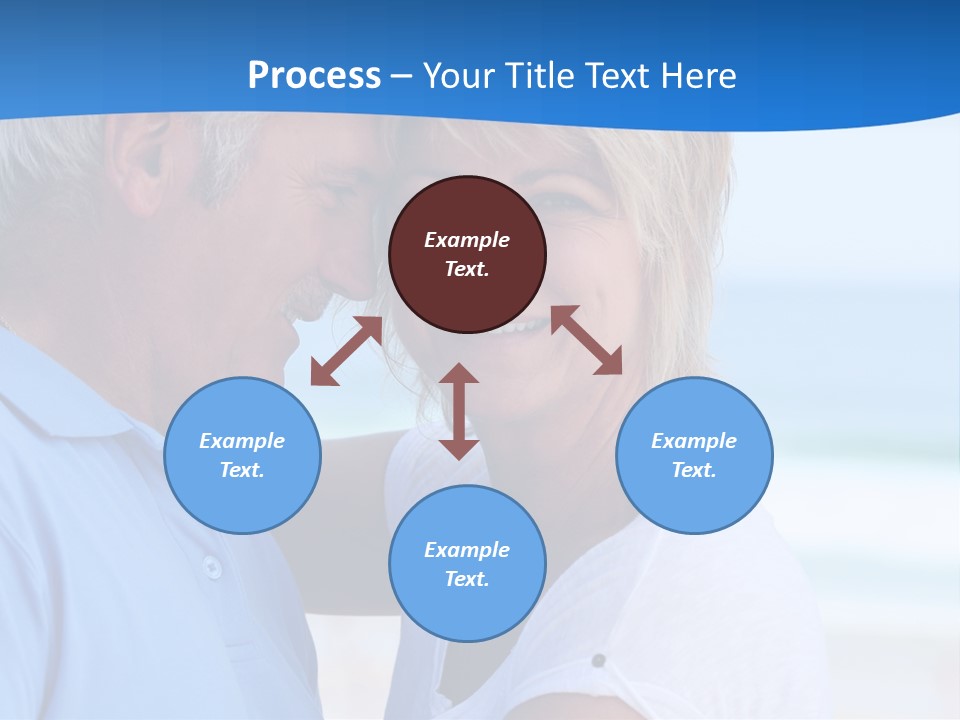 Holiday Retire Tropical PowerPoint Template