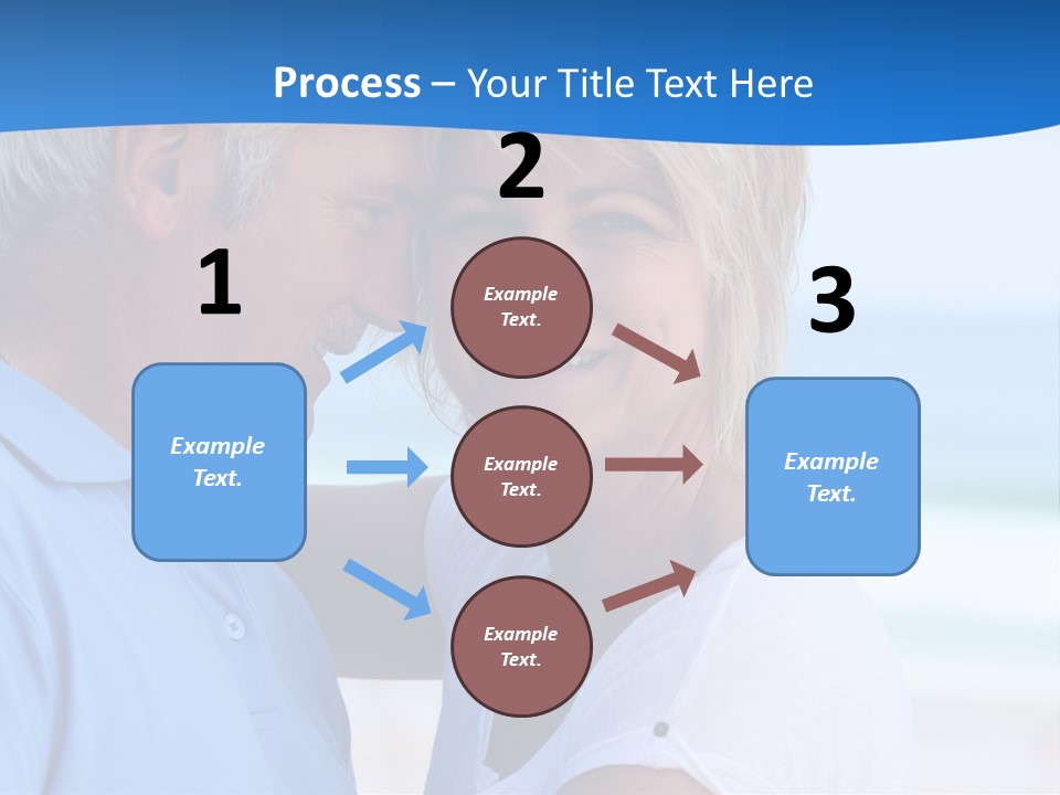 Holiday Retire Tropical PowerPoint Template