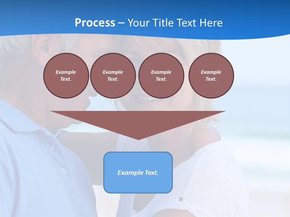 Holiday Retire Tropical PowerPoint Template