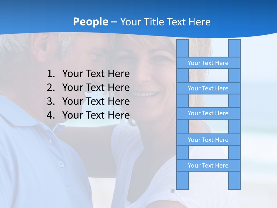 Holiday Retire Tropical PowerPoint Template