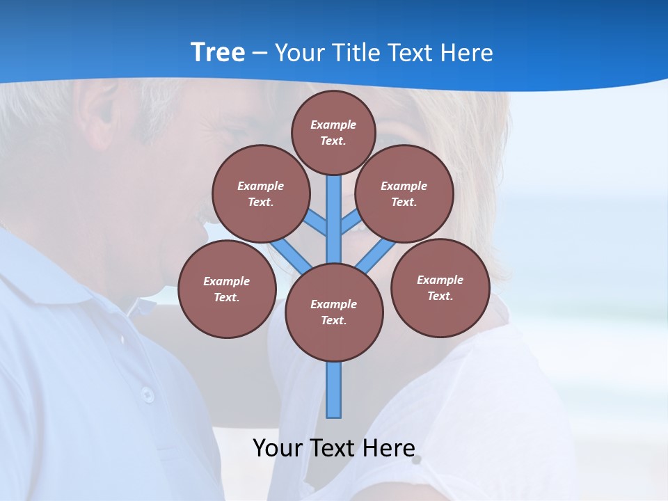 Holiday Retire Tropical PowerPoint Template