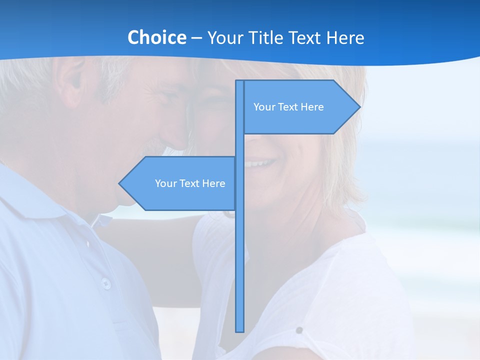 Holiday Retire Tropical PowerPoint Template