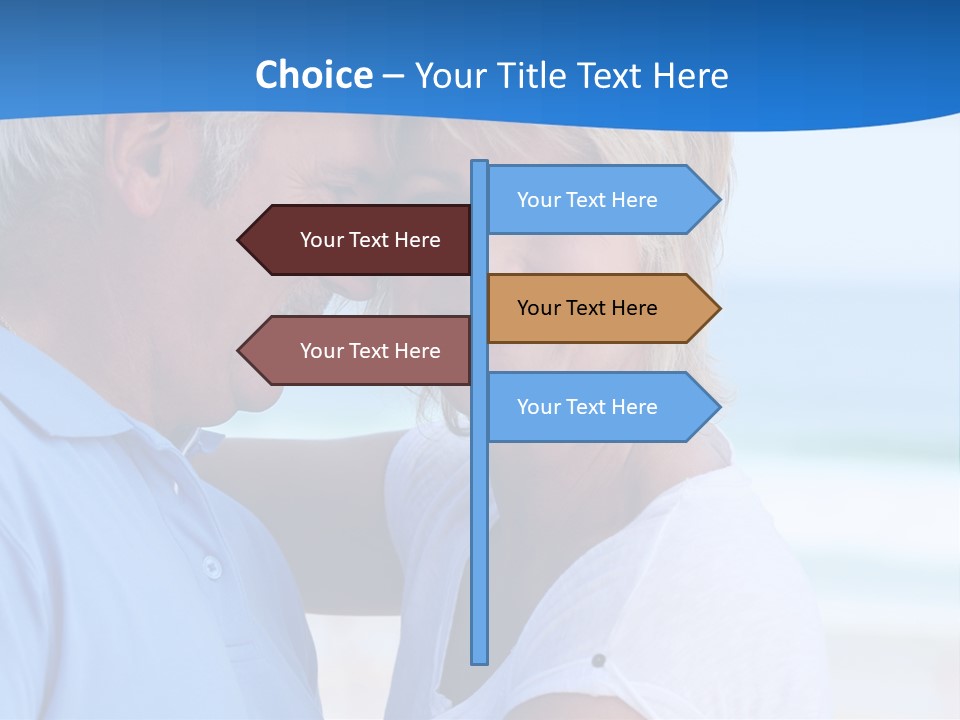 Holiday Retire Tropical PowerPoint Template