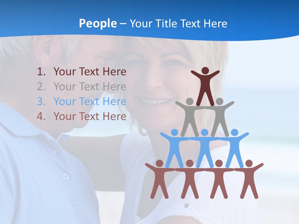 Holiday Retire Tropical PowerPoint Template