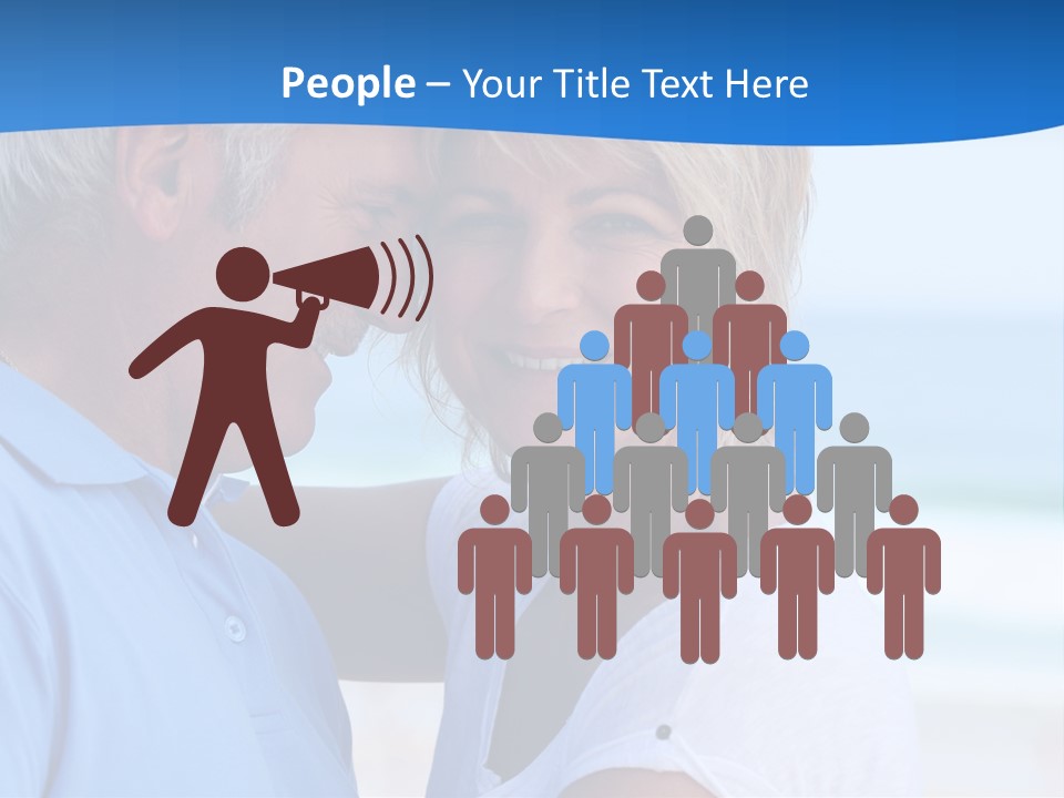 Holiday Retire Tropical PowerPoint Template