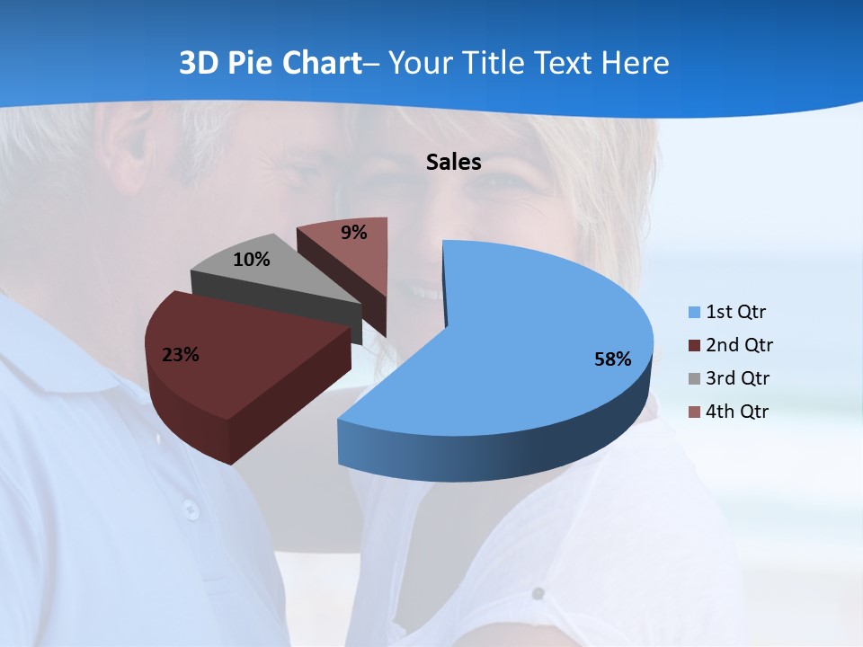 Holiday Retire Tropical PowerPoint Template