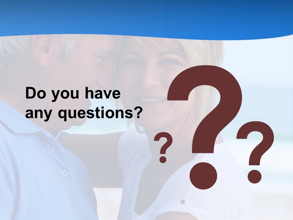 Holiday Retire Tropical PowerPoint Template