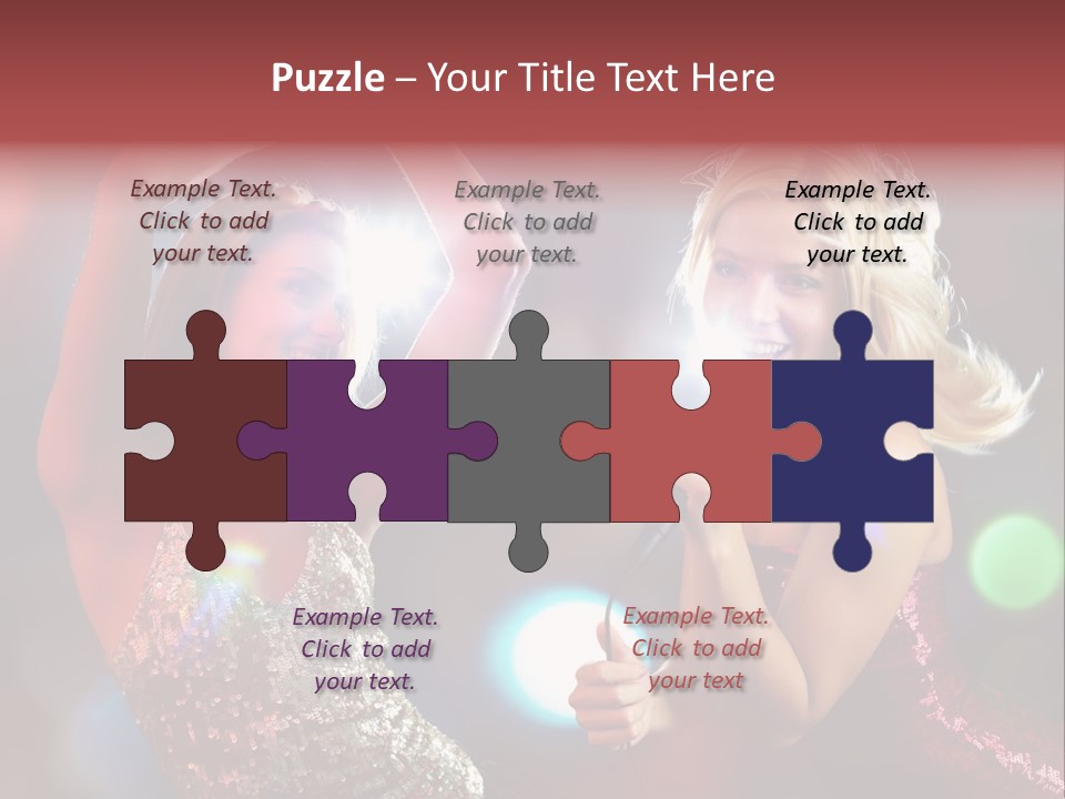 Entertainment Modern Clubber PowerPoint Template