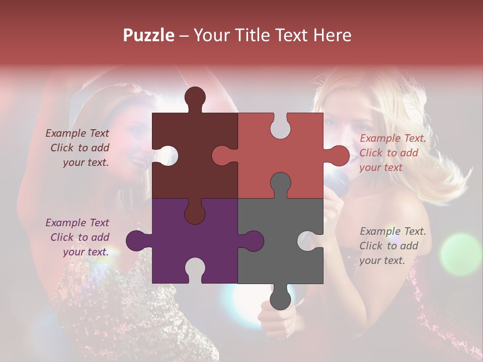 Entertainment Modern Clubber PowerPoint Template