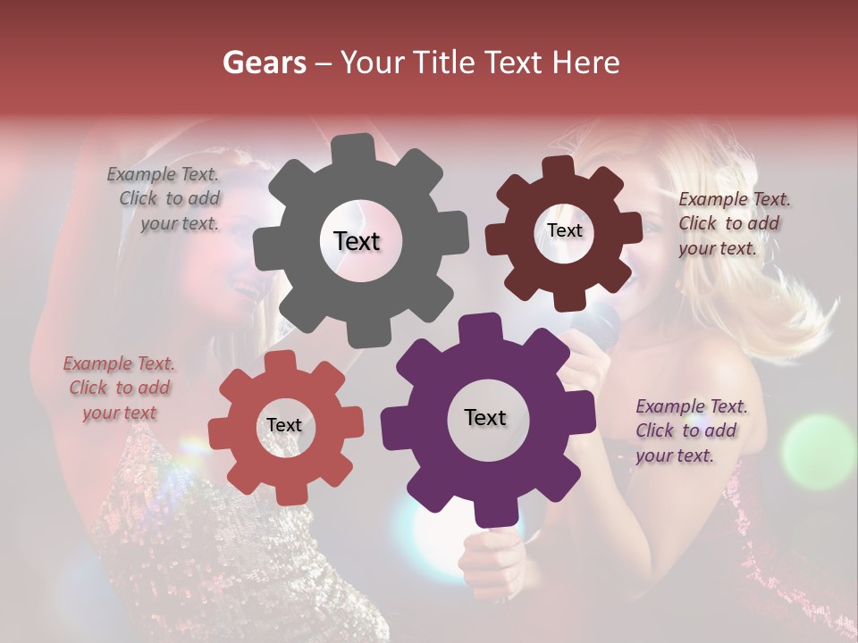 Entertainment Modern Clubber PowerPoint Template