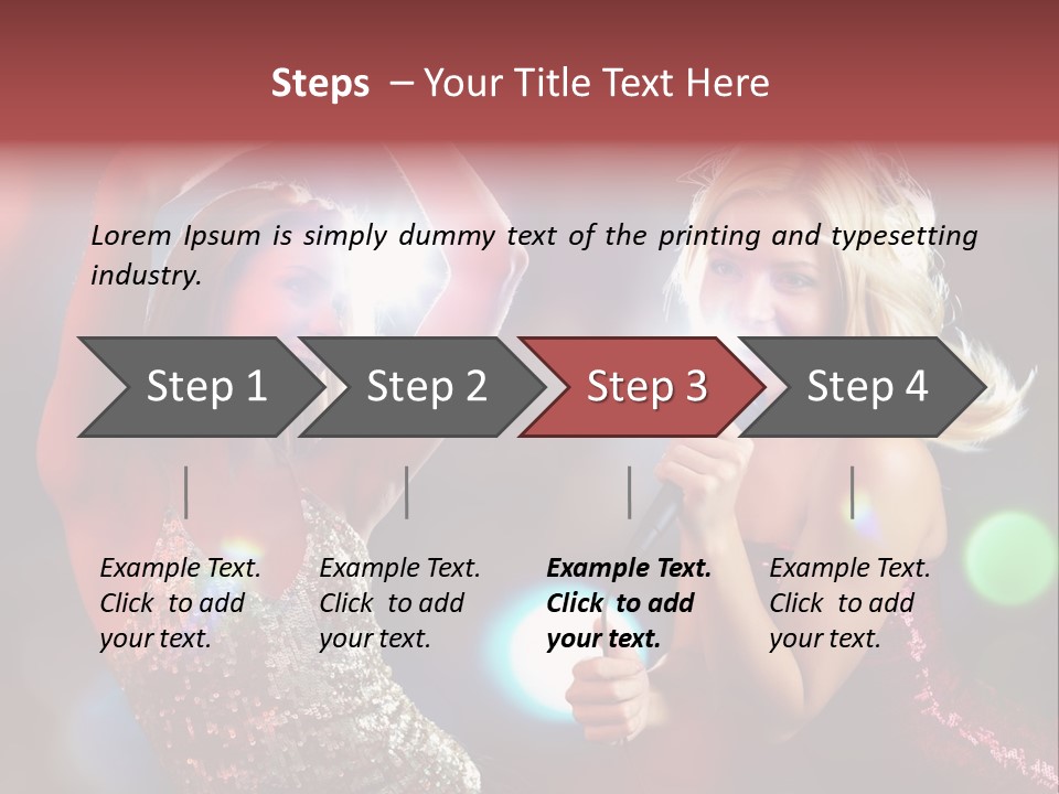Entertainment Modern Clubber PowerPoint Template