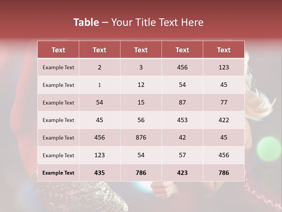 Entertainment Modern Clubber PowerPoint Template