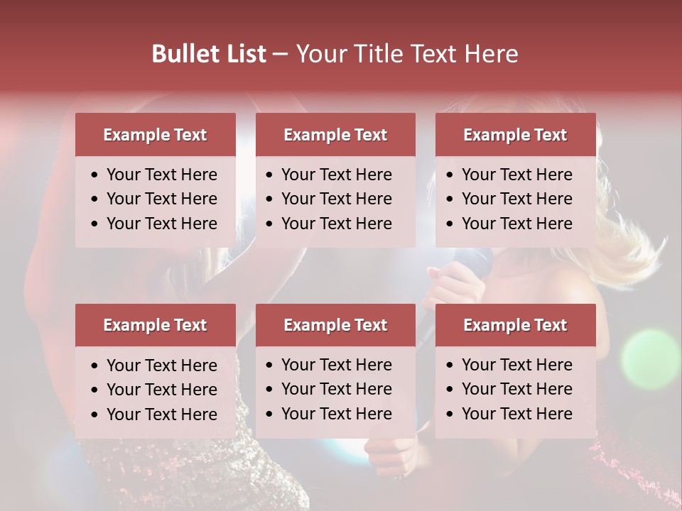 Entertainment Modern Clubber PowerPoint Template