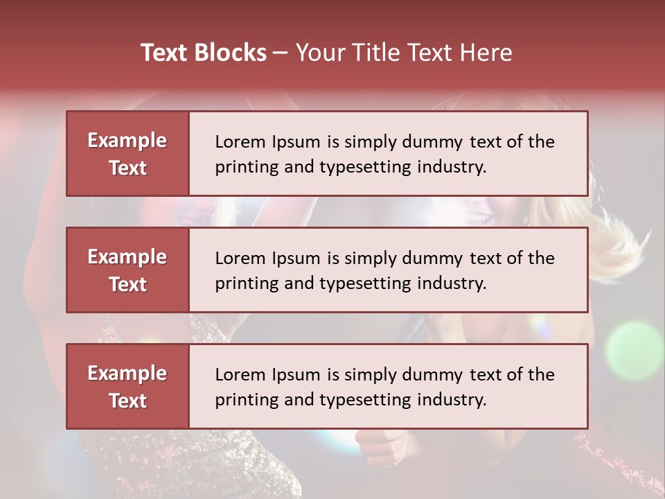 Entertainment Modern Clubber PowerPoint Template