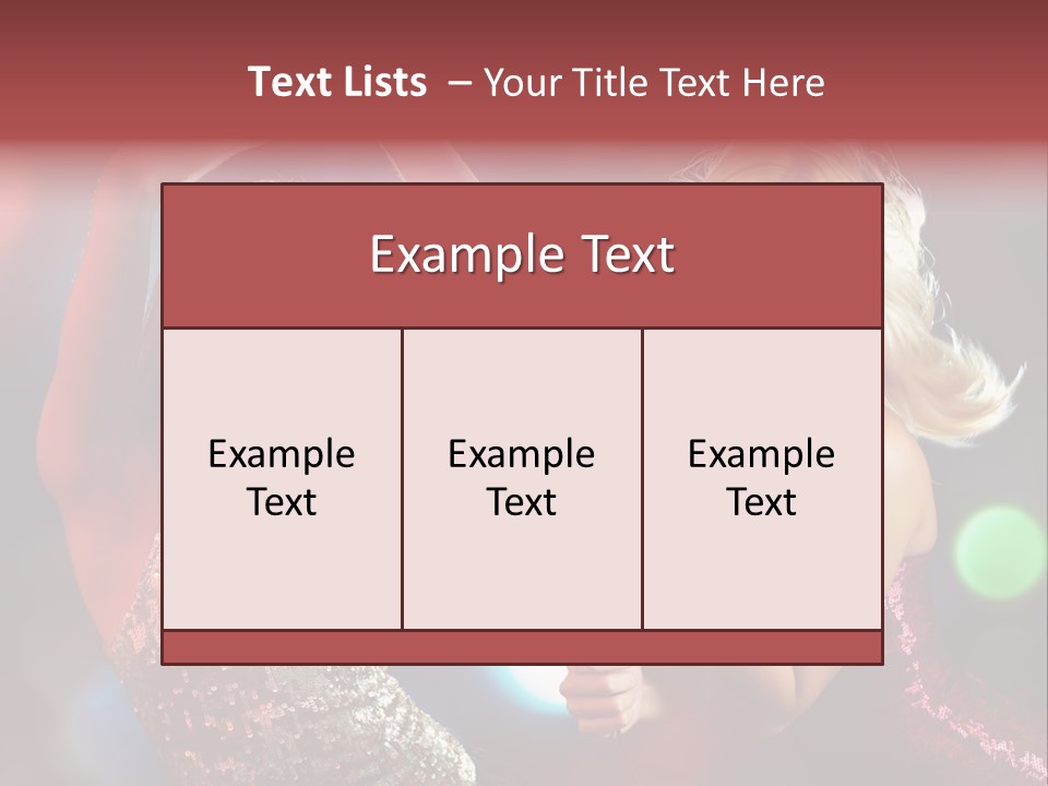 Entertainment Modern Clubber PowerPoint Template