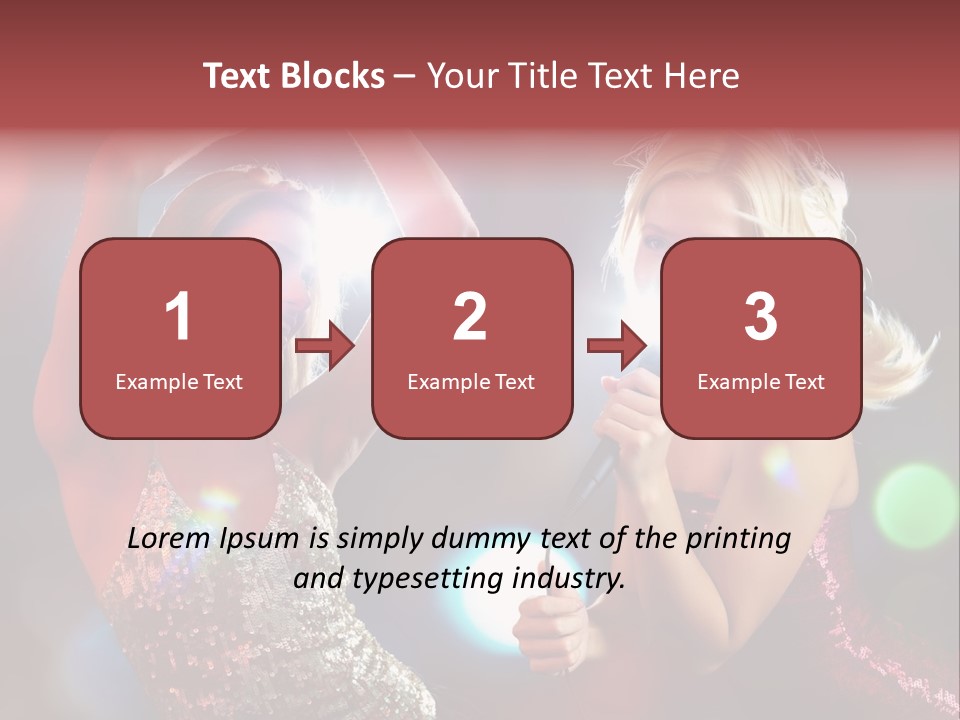 Entertainment Modern Clubber PowerPoint Template