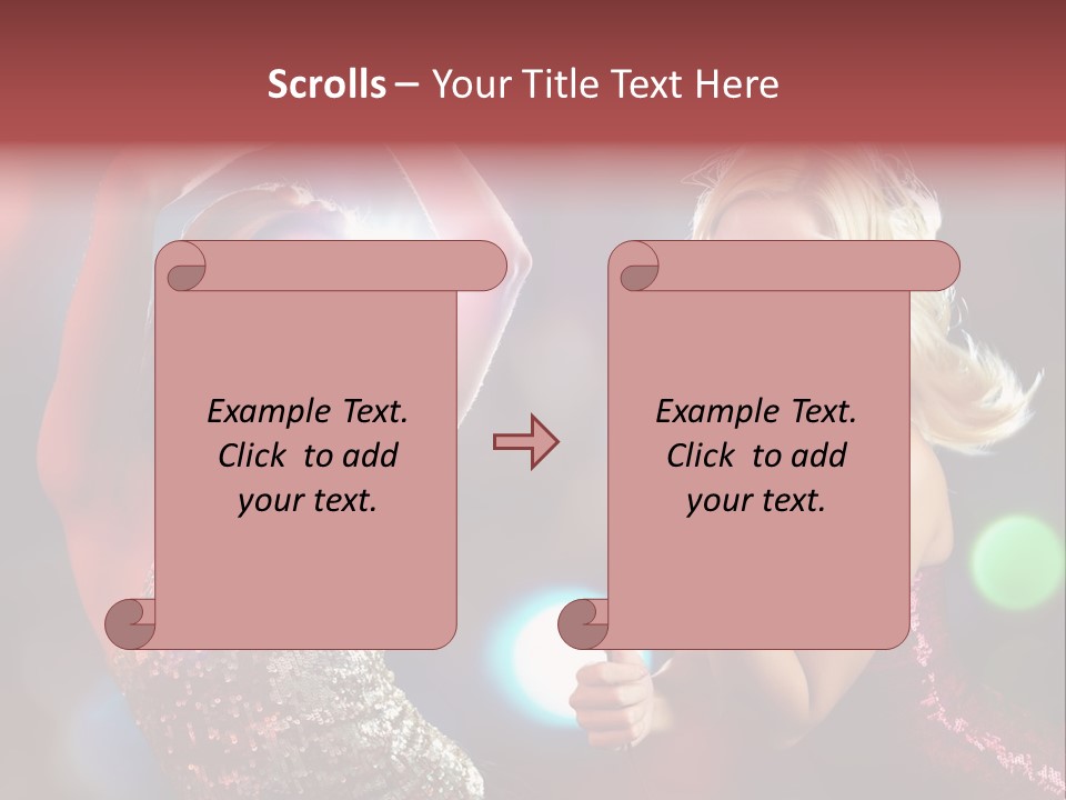 Entertainment Modern Clubber PowerPoint Template