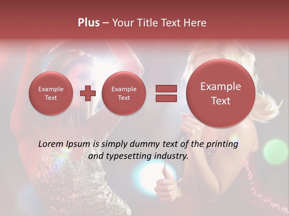 Entertainment Modern Clubber PowerPoint Template