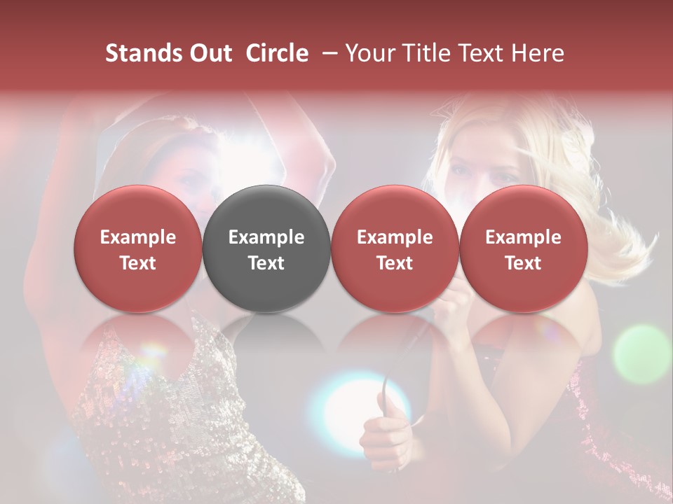 Entertainment Modern Clubber PowerPoint Template