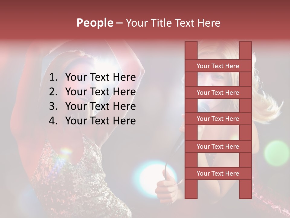 Entertainment Modern Clubber PowerPoint Template