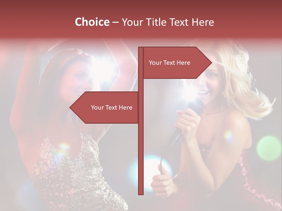 Entertainment Modern Clubber PowerPoint Template