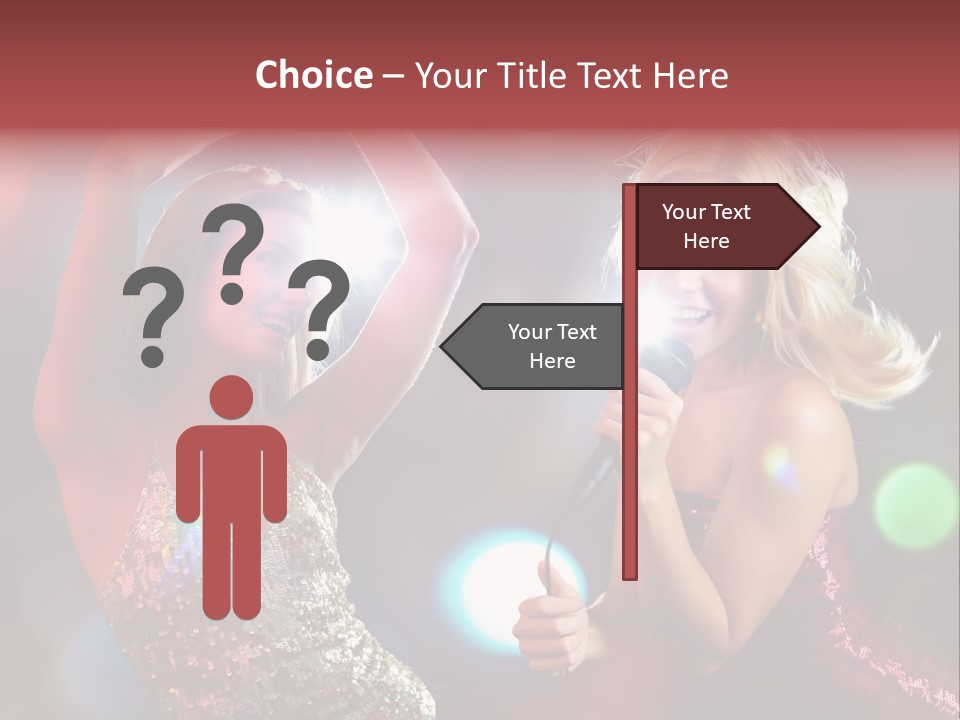 Entertainment Modern Clubber PowerPoint Template