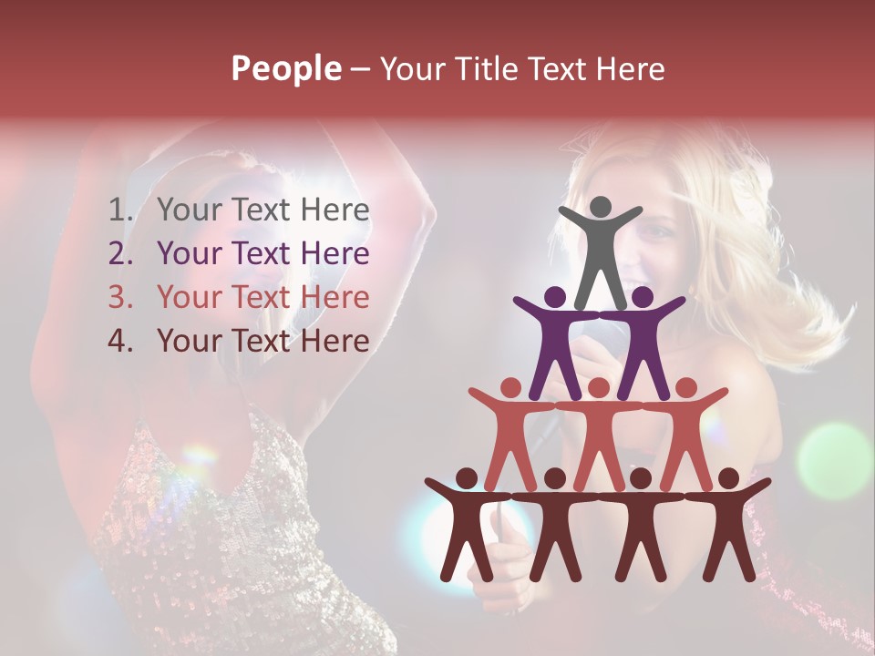 Entertainment Modern Clubber PowerPoint Template