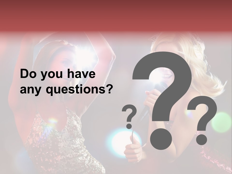 Entertainment Modern Clubber PowerPoint Template