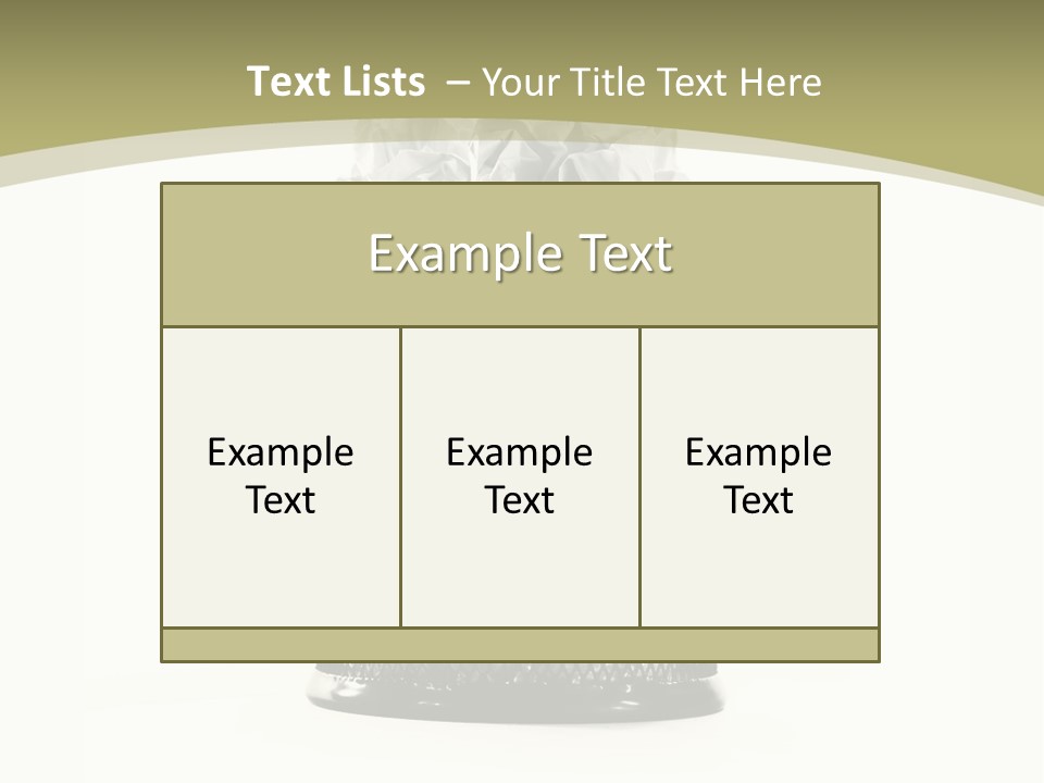 A Trash Can With A Recycle On Top Of It PowerPoint Template