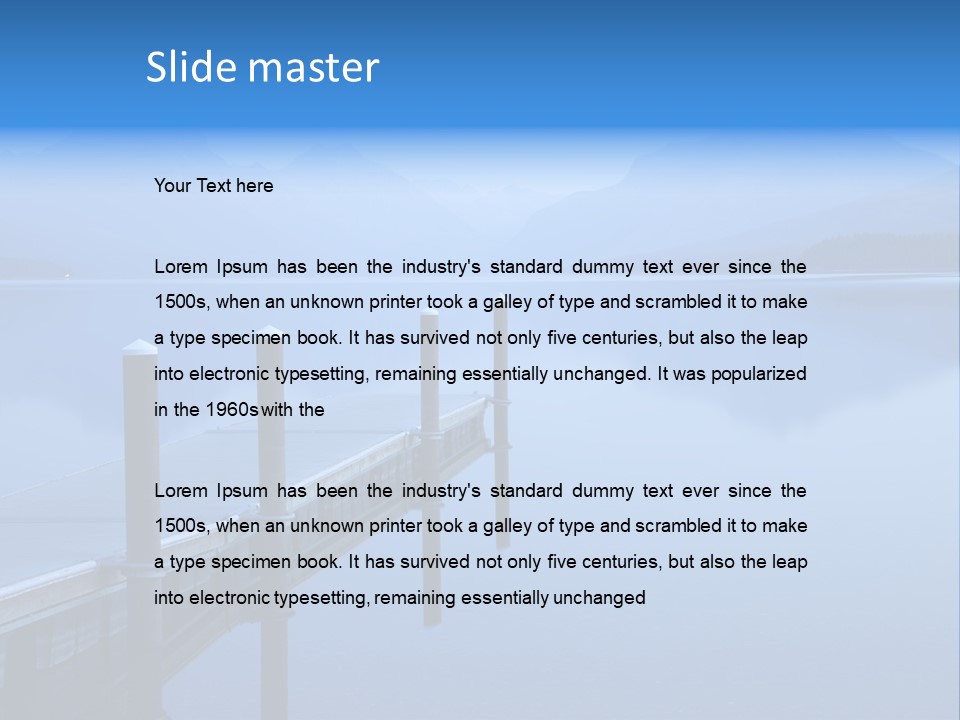 Down Success Growth PowerPoint Template